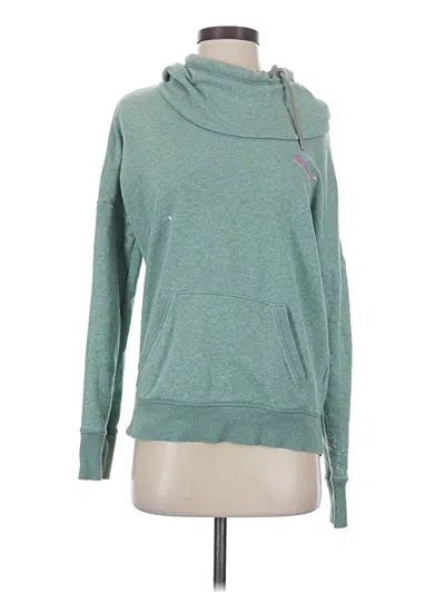 Pre-owned Puma Sweatshirt In Teal
