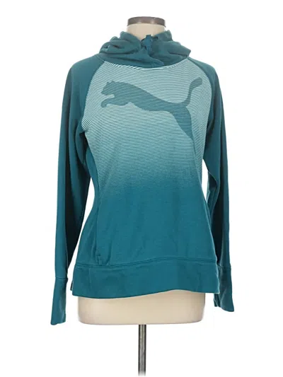 Pre-owned Puma Sweatshirt In Teal