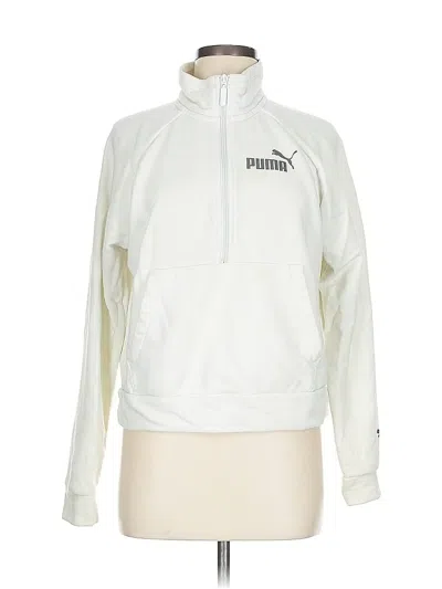 Pre-owned Puma Sweatshirt In White