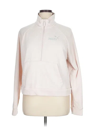 Pre-owned Puma Sweatshirt In White