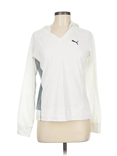 Pre-owned Puma Sweatshirt In White