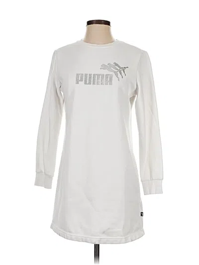 Pre-owned Puma Sweatshirt In White