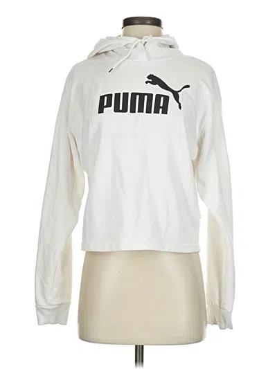 Pre-owned Puma Sweatshirt In White