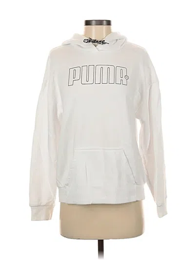 Pre-owned Puma Sweatshirt In White