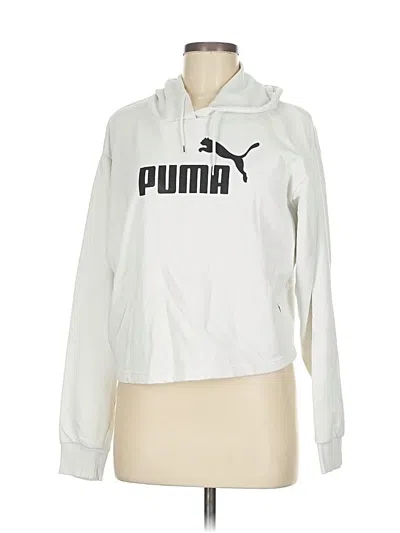Pre-owned Puma Sweatshirt In White