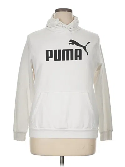 Pre-owned Puma Sweatshirt In White