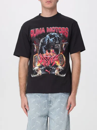 Puma T-shirts In Black