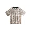 Puma Animal Print Logo T-shirt In Neutral