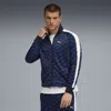 Puma T7 All-over Print Track Jacket Men In Blue