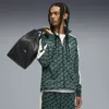 Puma T7 All-over Print Track Jacket Men In Green