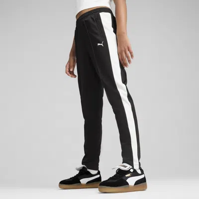 Puma T7 Always On Big Kids' Slim Track Pants In Black