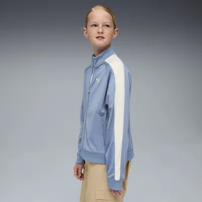 Puma T7 Always On Big Kids' Track Jacket In Blue