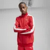 Puma T7 Always On Big Kids' Track Jacket In Red