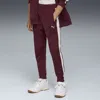 Puma T7 Always On Big Kids' Track Pants In Burgundy