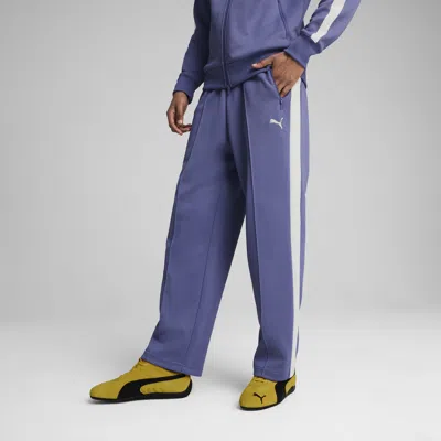 Puma T7 Always On Men's Relaxed Track Pants In Blue