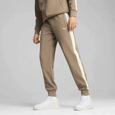 Puma T7 Always On Men's Track Pants In Brown