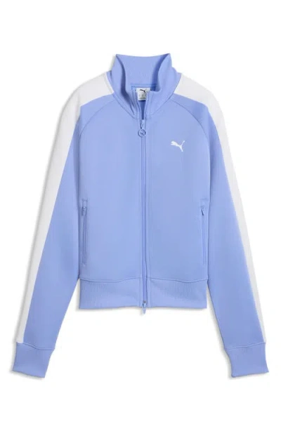 Puma T7 Always On Short Track Jacket In Blue