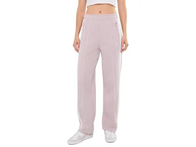 Puma T7 Always On Straight Pants Women's Clothing Misty Pink: Sm 30, Cotton/polyester