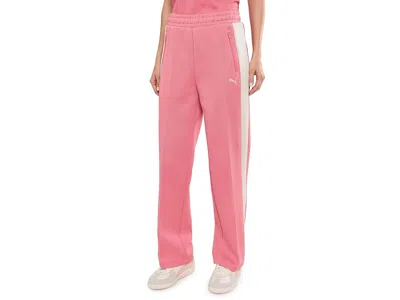 Puma T7 Always On Straight Track Pants In Pink