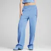 Puma T7 Always On Straight Track Pants Women In Blue