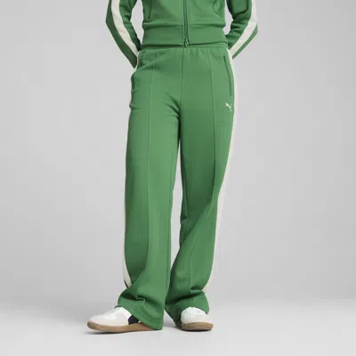 Puma T7 Always On Straight Track Pants Women In Green