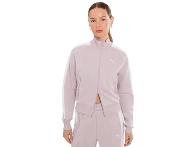 Puma T7 Always On Track Jacket Women's Jacket Misty Pink: Lg, Cotton/polyester