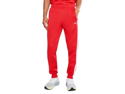 Puma T7 Always On Track Pants Men's Clothing For All Time Red: Lg 31, Cotton/polyester
