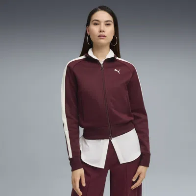 Puma T7 Always On Women's Short Track Jacket In Red