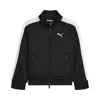 Puma T7 Big Kids' Heavyweight Track Jacket In Black