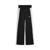 Puma T7 Big Kids' Heavyweight Wide Leg Pants In Black