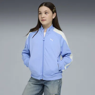 Puma T7 Big Kids' Track Jacket In Blue