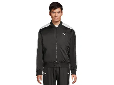 Puma T7 Bomber Jacket Jacket  Black : Md, Nylon