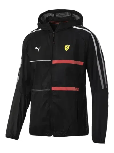 Puma T7 City Runner Hooded Jacket In Multi