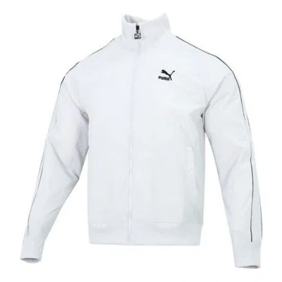 Puma T7 Crinkled Track Jacket 'white'