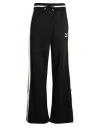 Puma T7 For The Fanbase Relaxed Track Pants Pt Woman Pants Black Size M Polyester, Cotton In Black