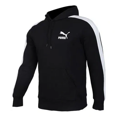 Puma T7 Knittingsports Hooded Fleece Black