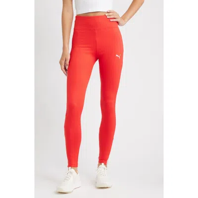 Puma T7 Leggings In Red