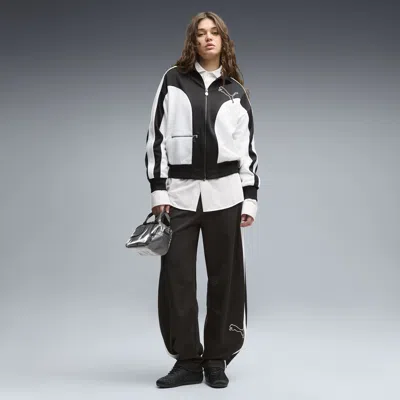 Puma T7 Love Of The Cat Women's Barrel Track Pants In Black