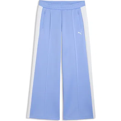 Puma T7 Low Rise Track Pants In Blue