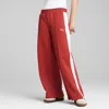 Puma T7 Low Rise Track Pants Women In Red
