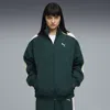 Puma T7 Men's Oversized Track Jacket In Green