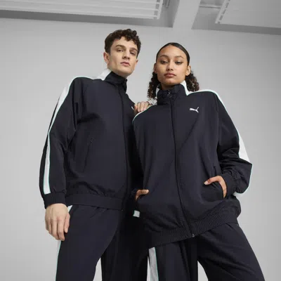 Puma T7 Men's Oversized Track Jacket In Blue