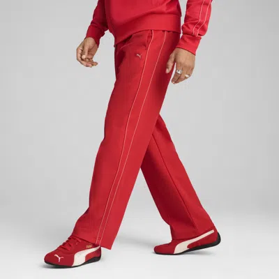 Puma T7 Men's Track Pants In Red
