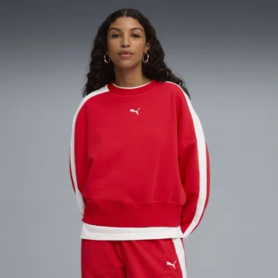 Puma T7 Over-oversized Crew Women Shoes In Red