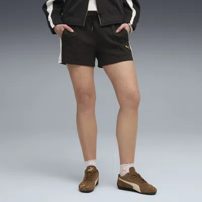 Puma T7 Pintuck 4" Shorts Women Shoes