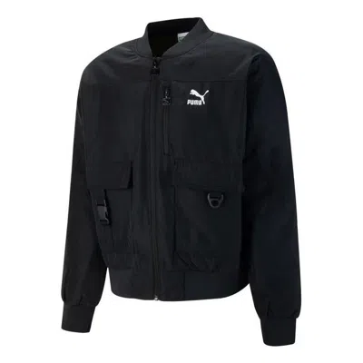 Puma T7 Shiny Bomber Jacket 'black'