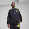 Puma T7 Super  Big Kids' Bomber Jacket In Blue