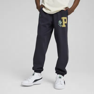 Puma Kids' T7 Super  Sweatpants Youth In Blue
