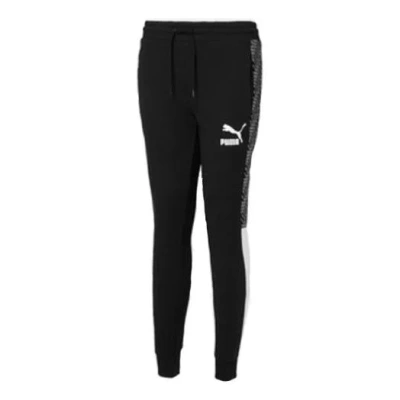 Puma T7 Track Pants Aop Tr 'black White'