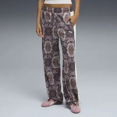 Puma T7 Vintage Prep Track Pants Women In Brown
